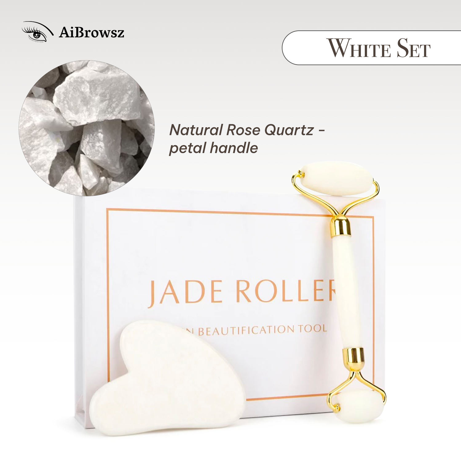 Jade Roller & Gua Sha Kit