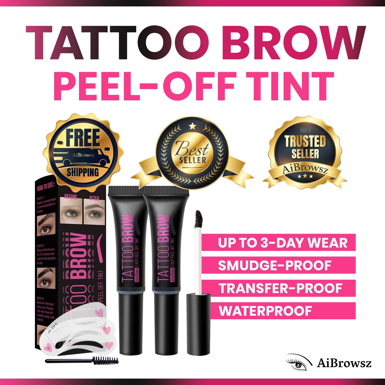 AiBrowsz™ Tattoo Brow Gel